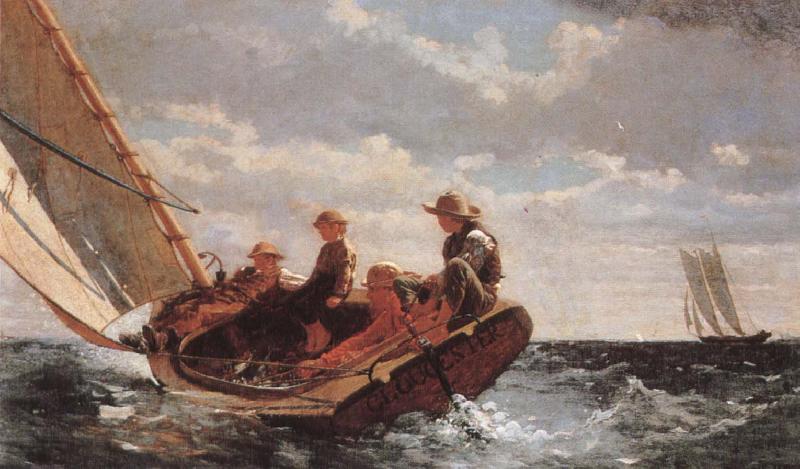 Winslow Homer It borjar fraiska in